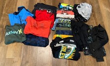 Huge Lot Boys Size MD Under Armour Nike Hurley Hoodie T-shirt Shorts Lot