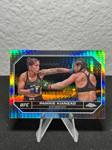 Réfracteur à prisme base UFC chromé 2024 Topps 1 - 200 - COMPLÉTEZ VOTRE SET - PYC - Photo 188/237