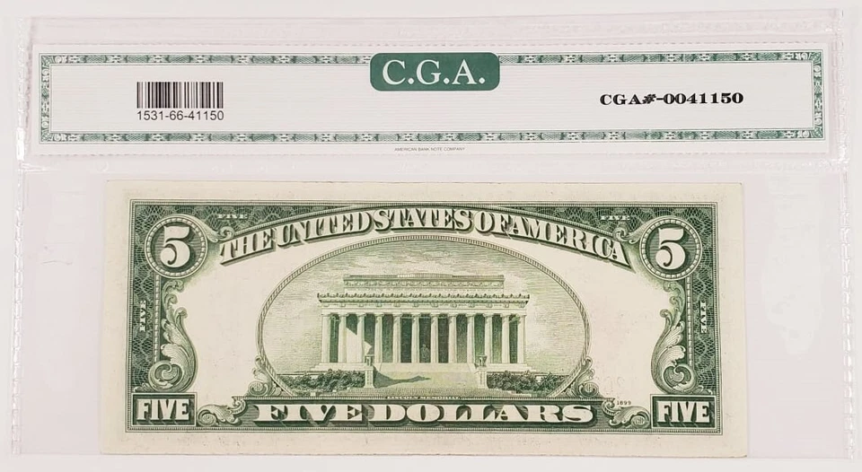 1928-F United States Note in Gem Uncirculated Condition FR #1531 - Image 2 of 2