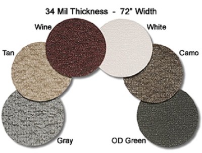 MariDeck Marine Vinyl Boat Flooring - 6' Wide x Various Foot Lengths - 34 mil.
