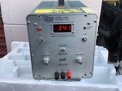 Power Designs Inc. 4050D Constant Voltage/Constant Current 0-40 VDC,0-5A