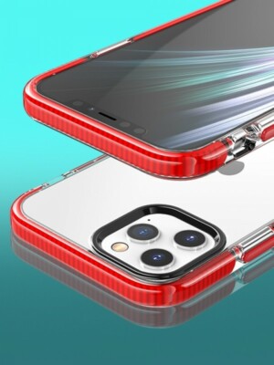 For iPhone 7/8/Plus/X/XS/XR/SE/11/12/Mini/Pro/Max Shockproof Clear Case Cover