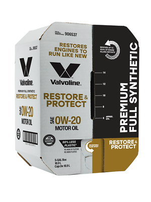 Valvoline Restore & Protect Full Synthetic 0W-20 Motor Oil 5 QT | eBay