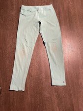 tommy hilfiger girls leggings green size M  8-10 