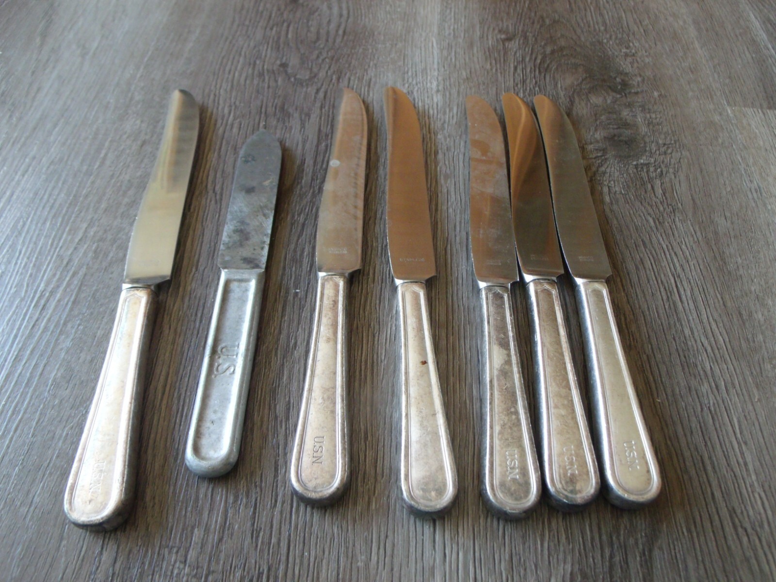 Knives Ebay VINTAGE LOT OF 7 UNITED STATES NAVY KNIVES | eBay