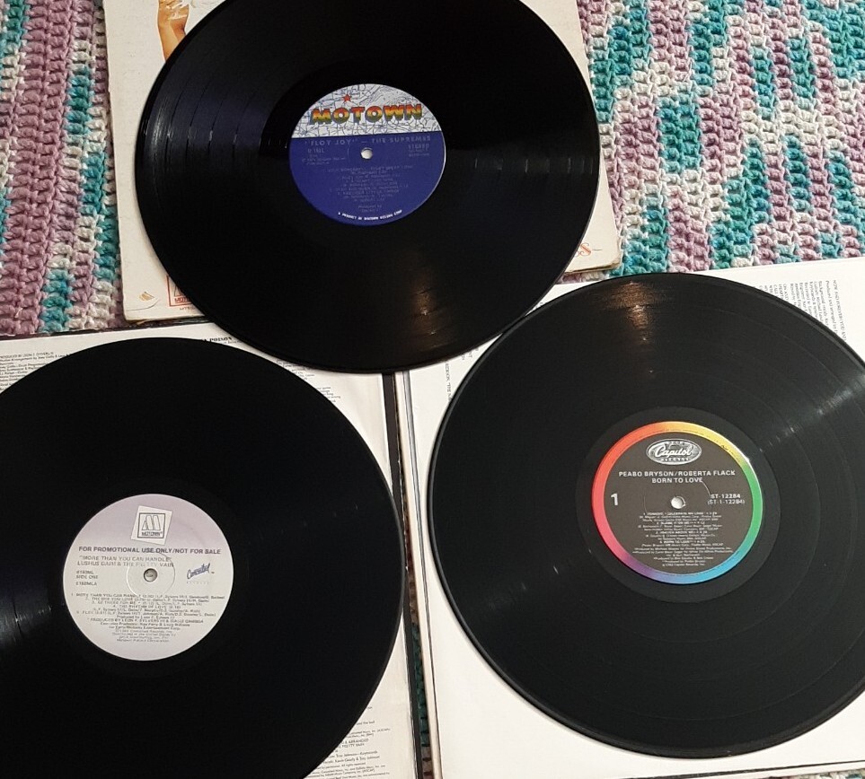 LOT of 6 1980's soul R&B LP Tracie Spencer, Melba Moore, The Supremes