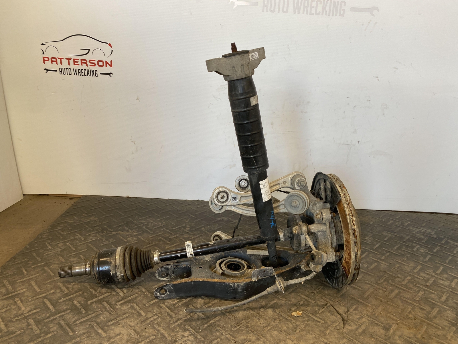 14-17 MASERATI GHIBLI REAR PASSENGER RIGHT KNUCKLE/AXLE SHAFT STRUT CONTROL ARMS