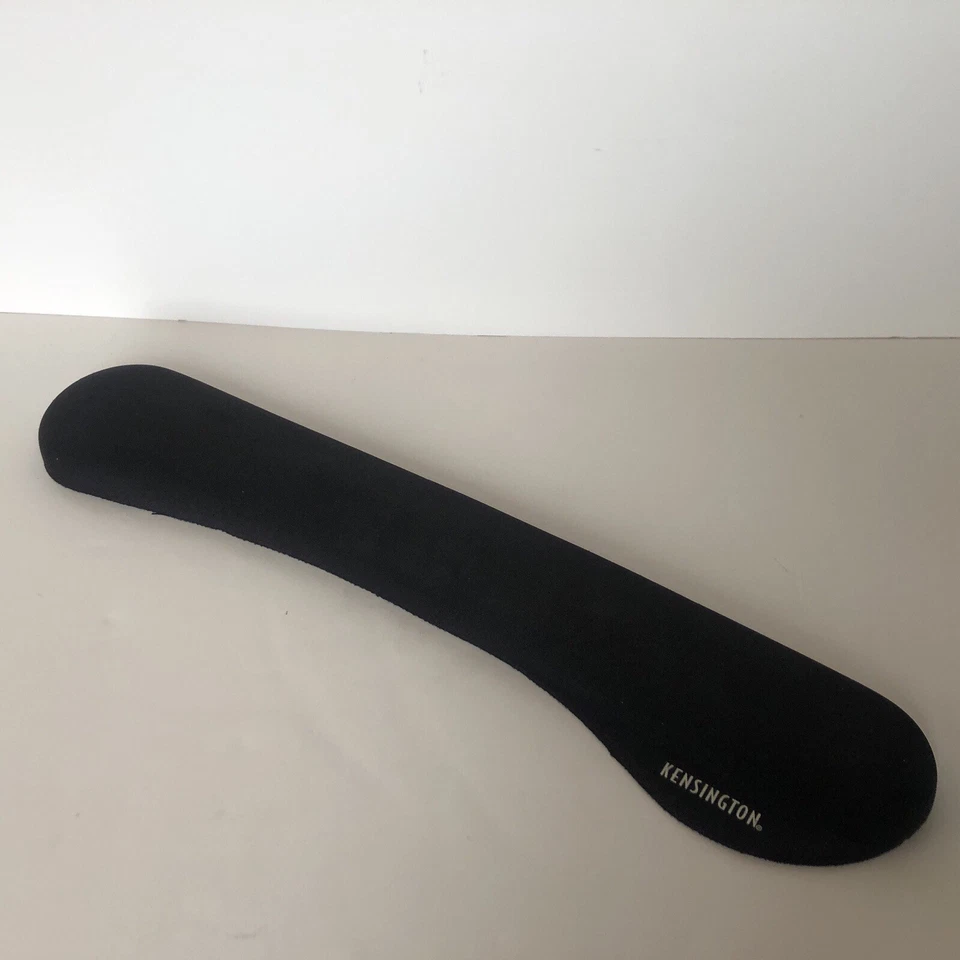 Kensington Wrist Pillow Foam Keyboard Rest Black Spongy Soft Ergonomic 19.5" - Image 2 of 4