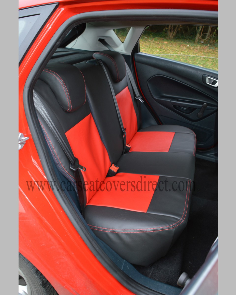 FORD FIESTA 5TH GEN Leatherette CAR SEAT COVERS High Quality UK Made