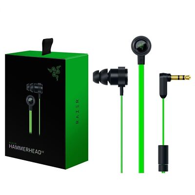 In-Ear-Razer Hammerhead Pro V2 Gaming-Headset PC Laptop-Kopfhörer mit Mikrofon~