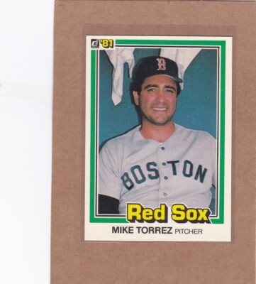 1981 DONRUSS BASEBALL MIKE TORREZ #216 RED SOX NMMT OR BETTER *E763