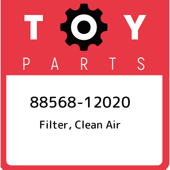 88568-12020 Toyota Filter, clean air 8856812020, New Genuine OEM Part