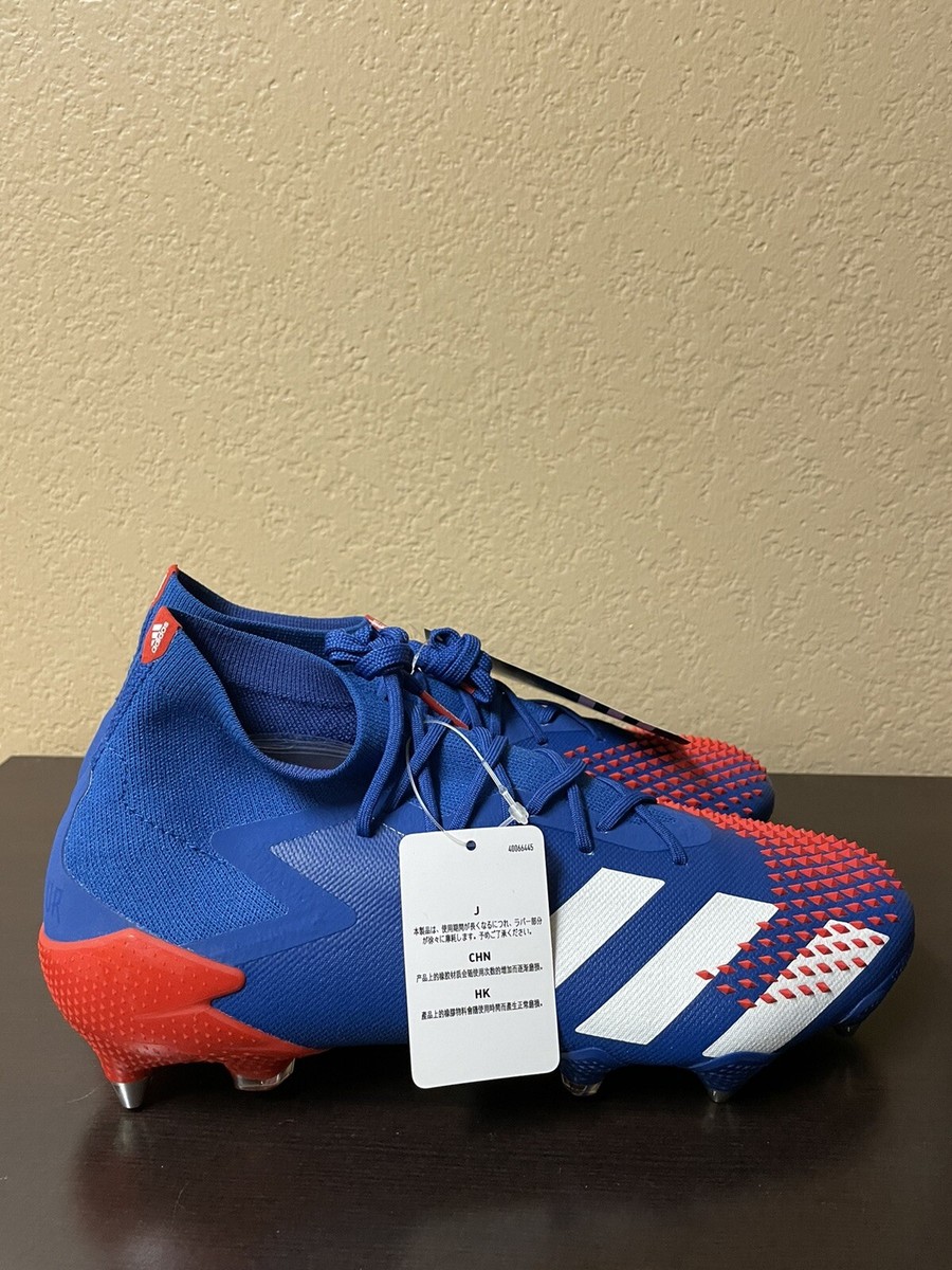 【新品未使用】adidas PREDATOR MUTATOR 20.1 Adidas Predator Mutator 20.1 SG FV3547 Blue Soccer Cleats