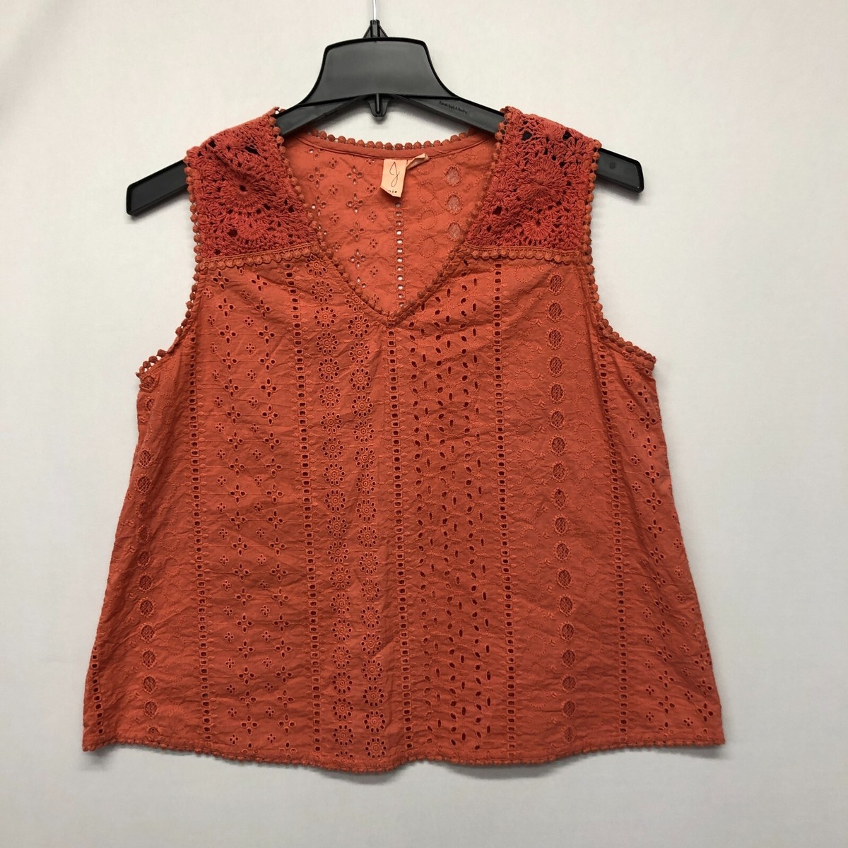 Joie Women Sleeveless Embroidered Tank Top Blouse Shirt Size Joie Women Sleeveless Embroidered Tank Top Blouse Shirt Size