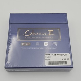 Shenmue III The Definitive Soundtrack 6 CD Box Set & Orphan Cat Plush Dreamcast 