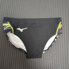 Mizuno Competitive Swimsuit L Size Black/Yellow