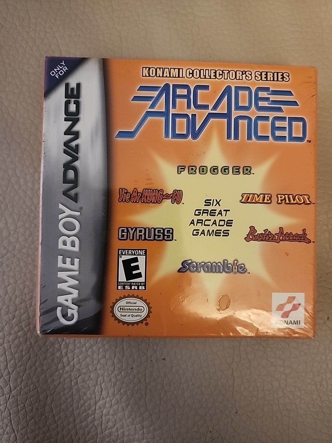 Konami Collector's Series: Arcade Advanced (Nintendo Game Boy Advance) New Seal