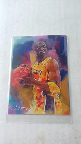 KOBE BRYANT 2020 EDWARD VELA SKETCH CARD SIGNED ARTIST 20/50 L. A. LAKERS