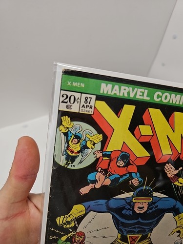 1974 Marvel Comics THE X-MEN #87 X-men - Picture 3 of 8