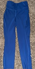 Lululemon Leggings Size 4 EUC Blue