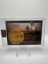 2025 Topps Five Star Golden Graphs Chipper Jones Red /5 GG-CJ SSP HOF