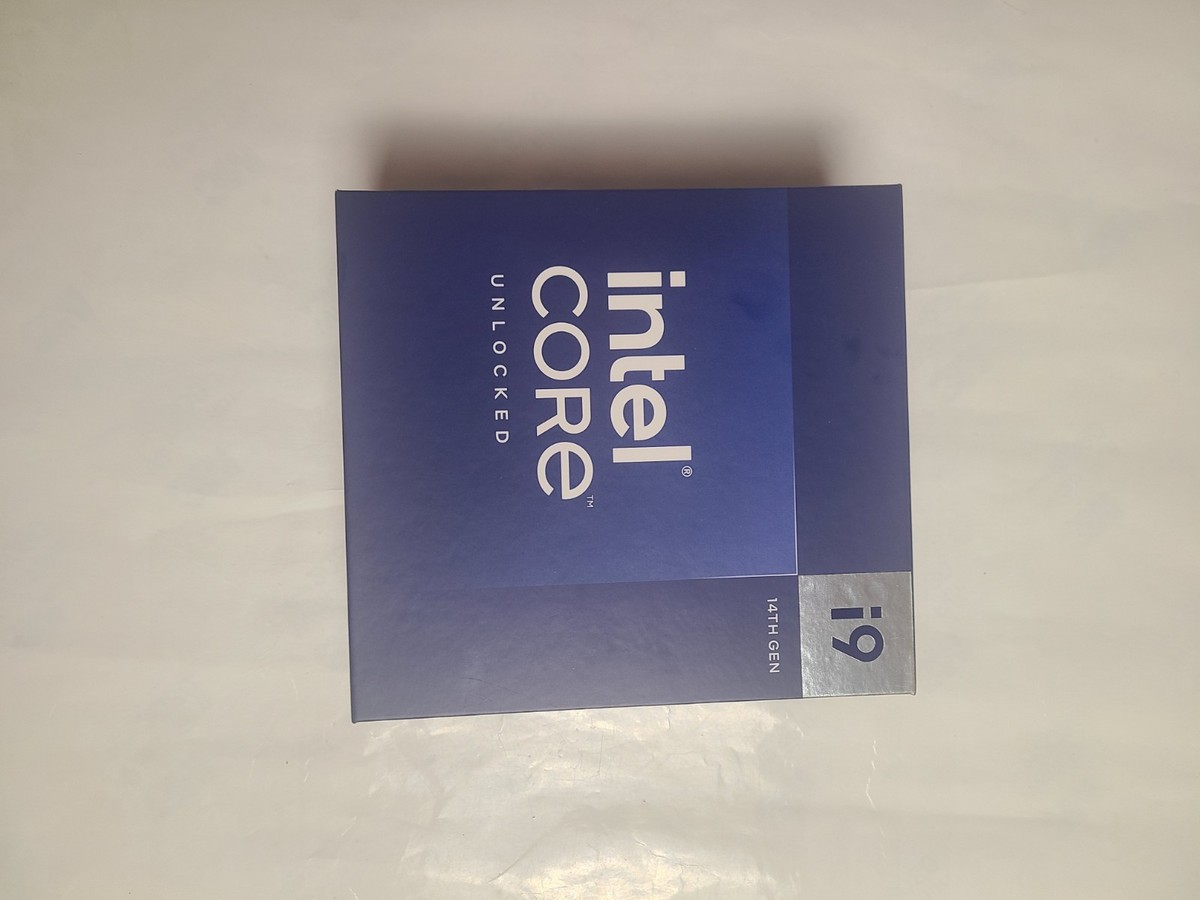 CPU Core i9 14900K BOX Packaging Pictured: Intel Core i9-14900K Comes in This Box