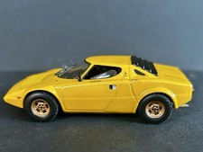 Modellauto 1:43 Vitesse Metall Lancia Stratos Gelb Rallye-Ikone mit Ferrari V6