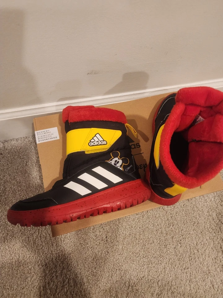 Adidas Waterproof Winter Boots For Kids Size 2 1/2 - Image 4 of 4