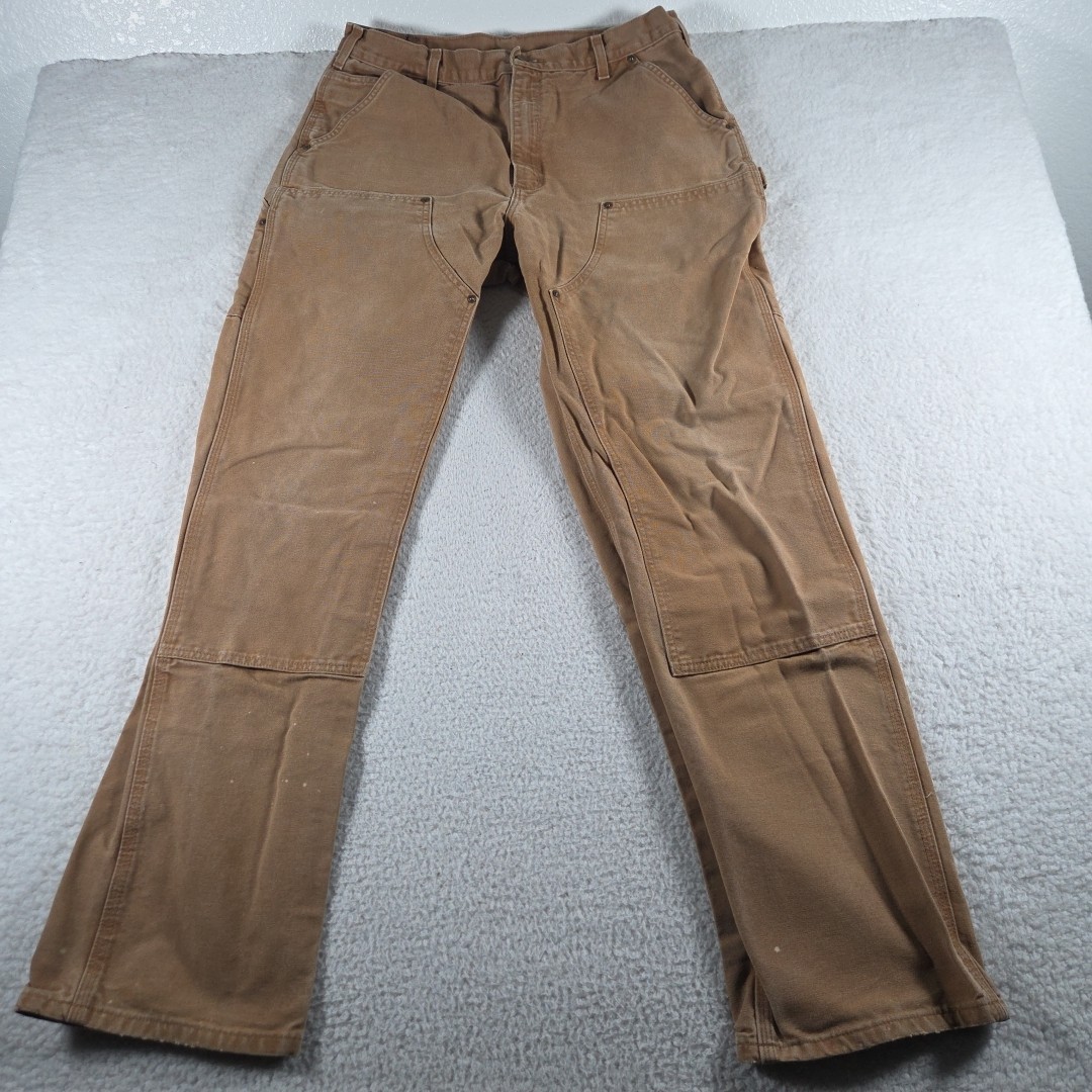 Carhartt Pant B136 BRN Men's 36x36 (Fit 34x34) Brown … - Gem