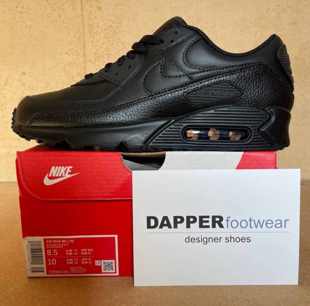 Nike Men's Black Air Max 90 in Size 7.5, JD Sports - Image 2