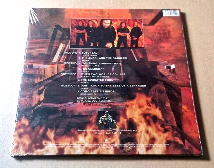 IRON MAIDEN~~VIRTUAL XI~~2017~~REISSUE~~SEALED~~PARLOPHONE RECORDS - Image 2 of 2