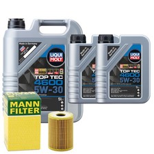 Motoröl 5W30 LIQUI MOLY Top Tec 4600 7L +MANN Ölfilter Motoröl 5W30 LIQUI MOLY Top Tec 4600 7L +MANN Ölfilter