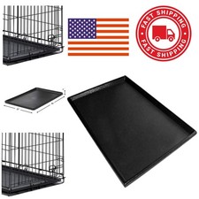 Dog Crate Tray Replacement 35L x 22W Inch Flexible Odor Resistant Material