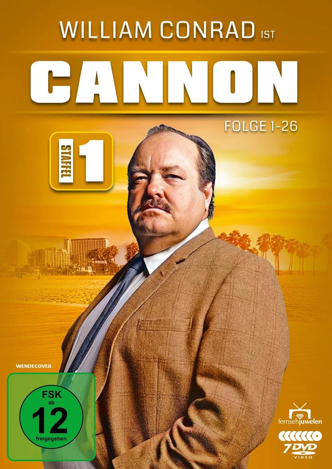 Cannon - Die komplette Staffel 1 (7 DVDs) DVD  *NEU*OVP* - Bild 1 von 4