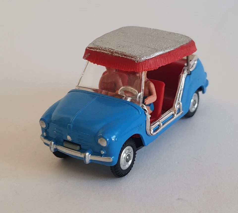 Raro Corgi Giocattoli No. 240, Ghia-Fiat 600 Jolly Superbo Nuova Mint Condizione - Immagine 2 di 4
