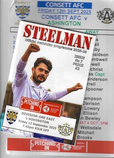 25/26 CONSETT V ASHINGTON (4 0) (NORTHERN PREMIER LGE EAST)