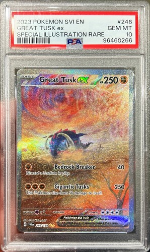 Great Tusk ex graded PSA 10 for sale on eBay