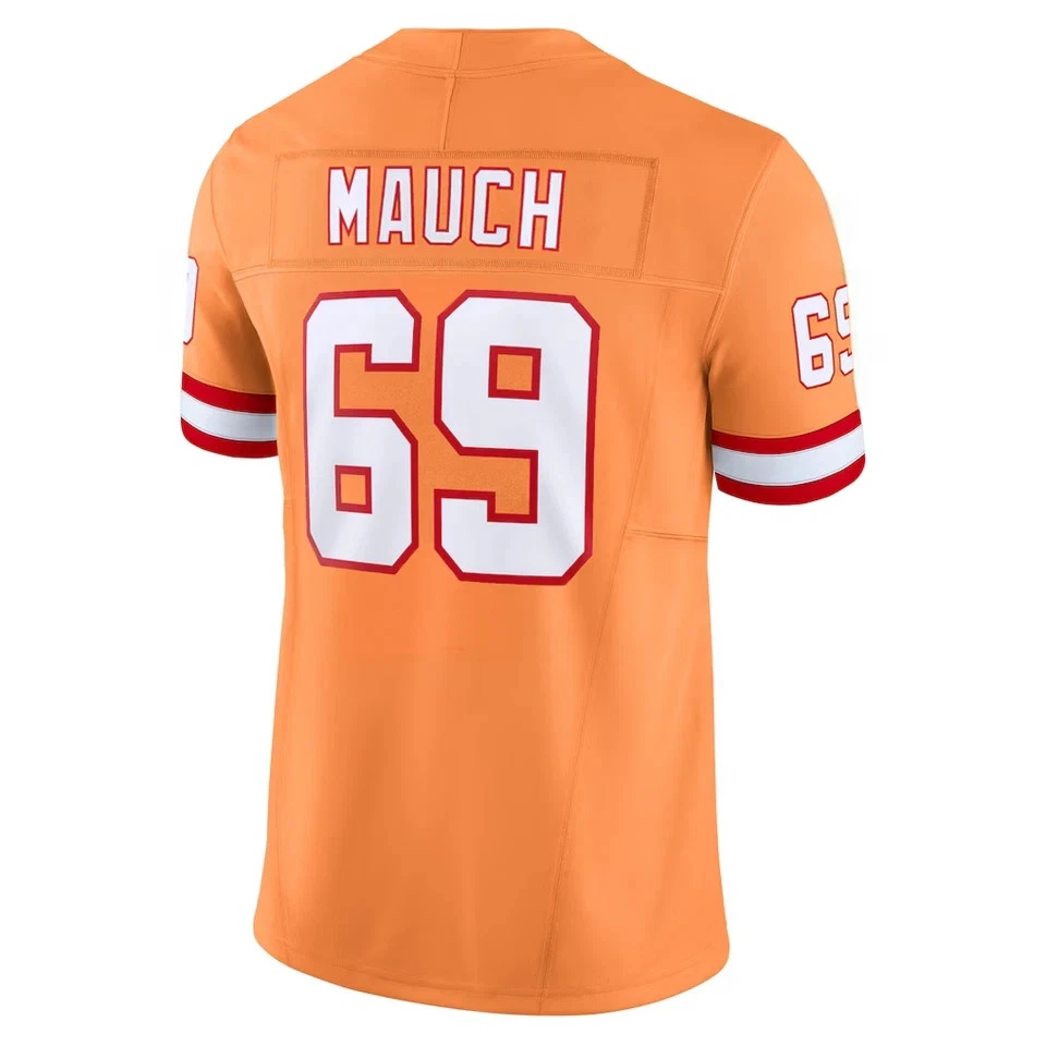 NWT Men's Buccaneers 2025 Orange Retro Game Jersey