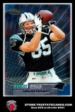 1999 Finest #74 Wesley Walls Carolina Panthers NFL