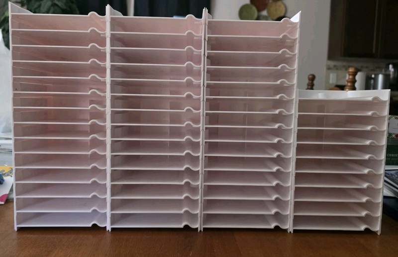 Stampin Up Storage Ink Pad & Marker  Stacking Trays (55)