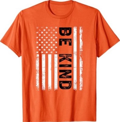 Be Kind Unity Day End Bullying Spread Kindness Orange T-Shirt