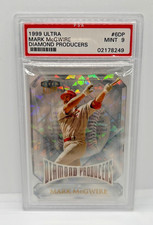 1999 FLEER ULTRA MARK McGWIRE DIAMOND PRODUCERS #6DP CARDINALS PSA 9 POP 5
