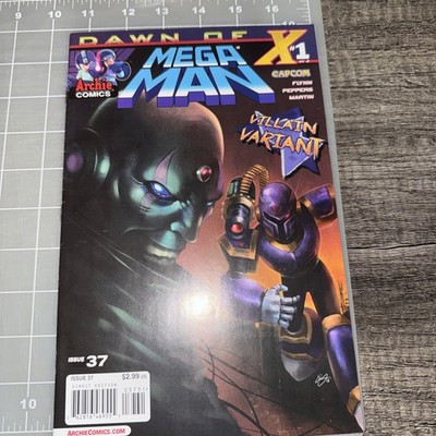 Mega Man (2014) #37 - Villain Variant - Dawn of X - Archie Comics