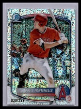 2025 Bowman - Cole Fontenelle #BCP-32 Speckle Refractor /299