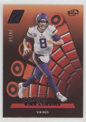 2022 Panini Zenith 2nd Down 20/50 Kirk Cousins #49 18l6