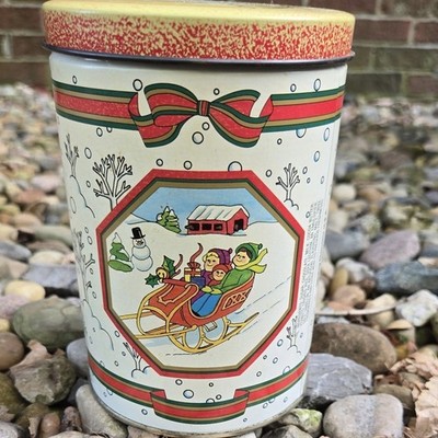 Vintage Hershey's Miniatures Holiday Classics Canister #4 Christmas 1992