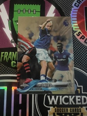 Tom Davies   Everton   Topps Chrome Premier League 2019