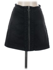 Ivy Main Women Black Denim Skirt 5