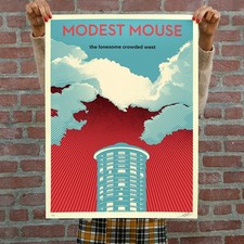 **SET** Shepard Fairey The Lonesome Crowded West Apt. Block & Tower Poster /825