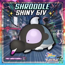 6IV Shiny Shroodle Legends ZA MEGA DIMENSION DLC (Pokemon Legends Z-A)